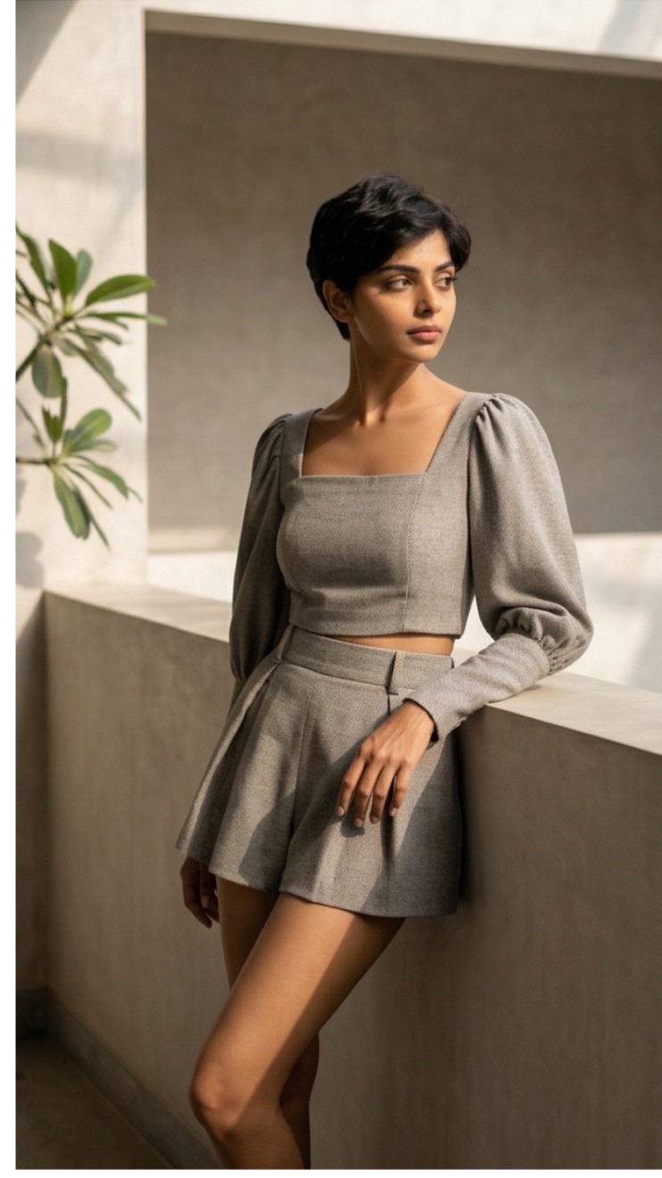 CIRCE LINEN SKIRT